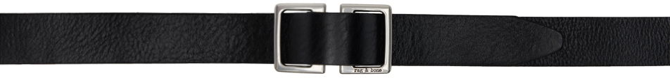 Ремені rag & bone Rag & Bone Rugged Belt чорний | WJW24P1022LE22, 0
