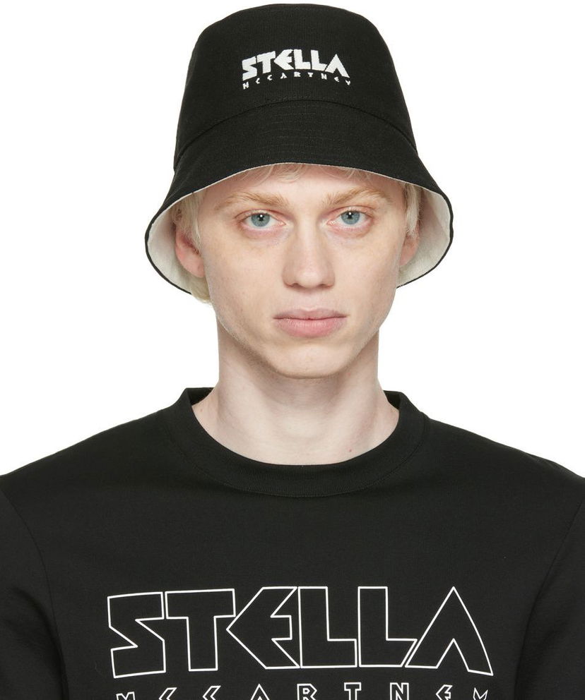 Капелюх Stella McCartney Reversible Bucket Hat чорний | 900453WP0041