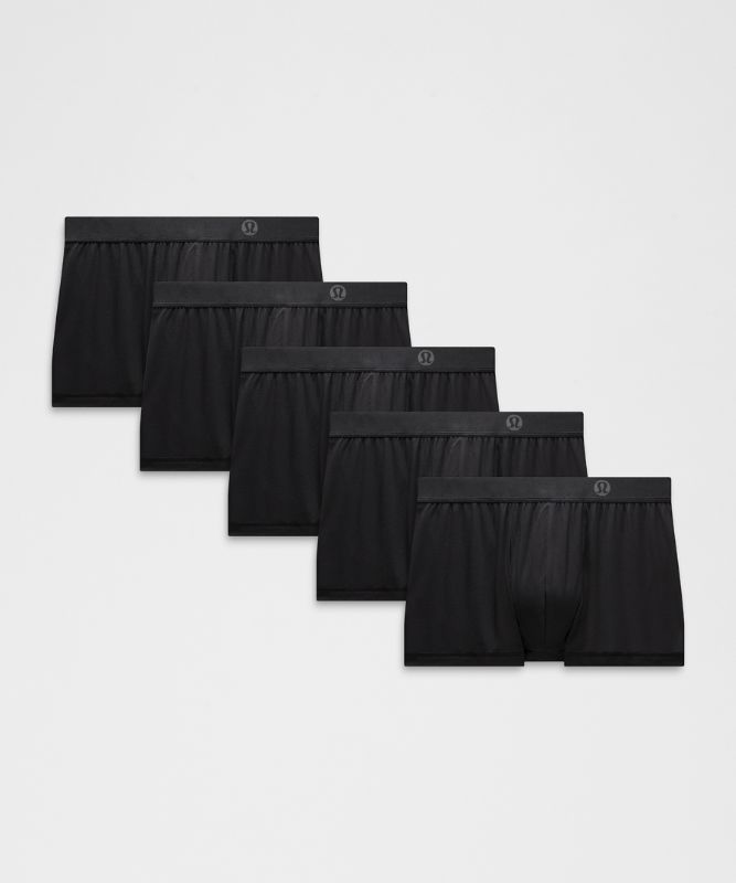 Боксери lululemon Always In Motion Boxer Brief 3" 5 Pack чорний | prod20003211, 0