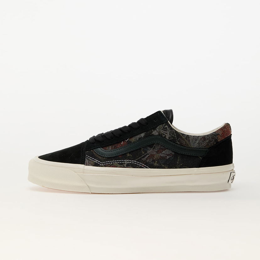 Кросівки та взуття Vans Old Skool LX Jacquard Floral чорний | VN000CXTNX01