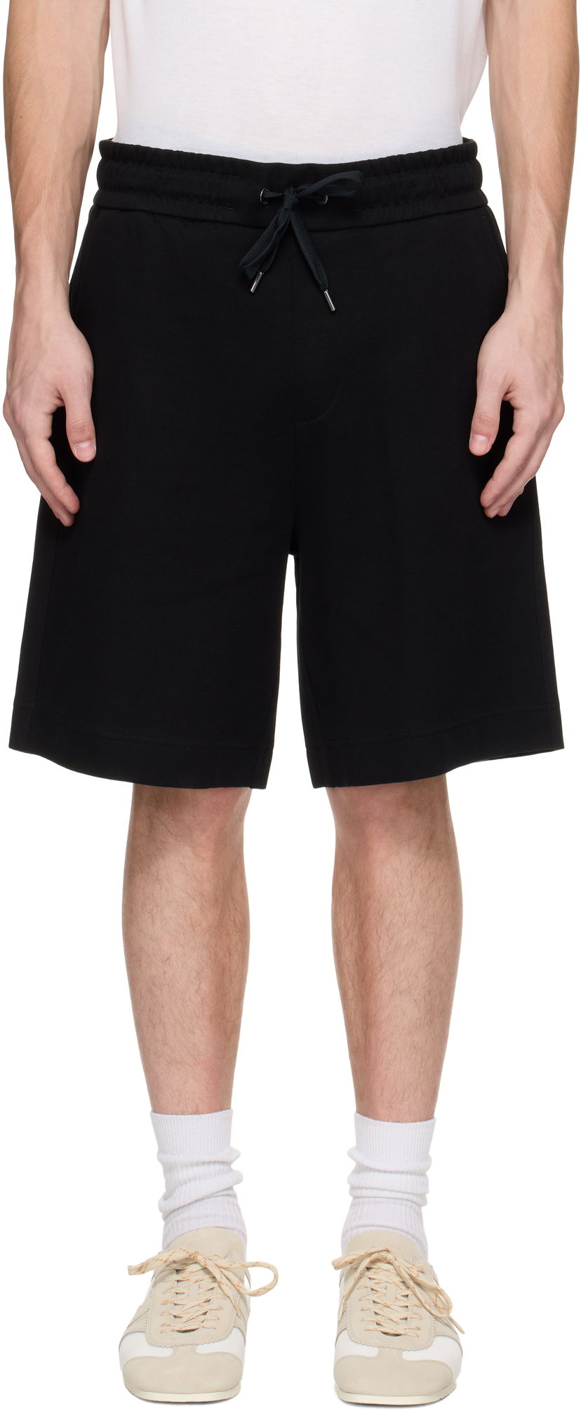 Шорти BOSS BOSS Drawstring Shorts чорний | 50544108