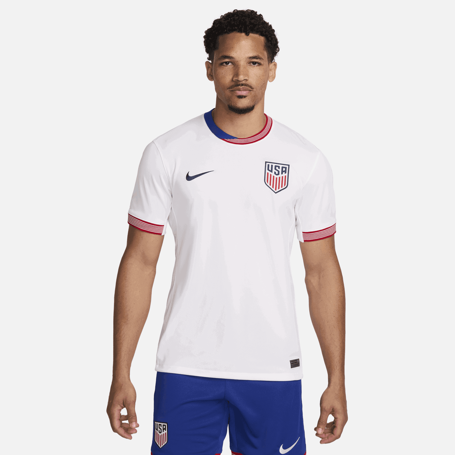 Джерсі Nike Dri-FIT USMNT Stadium 2024/25 білий | FJ4278-100, 0