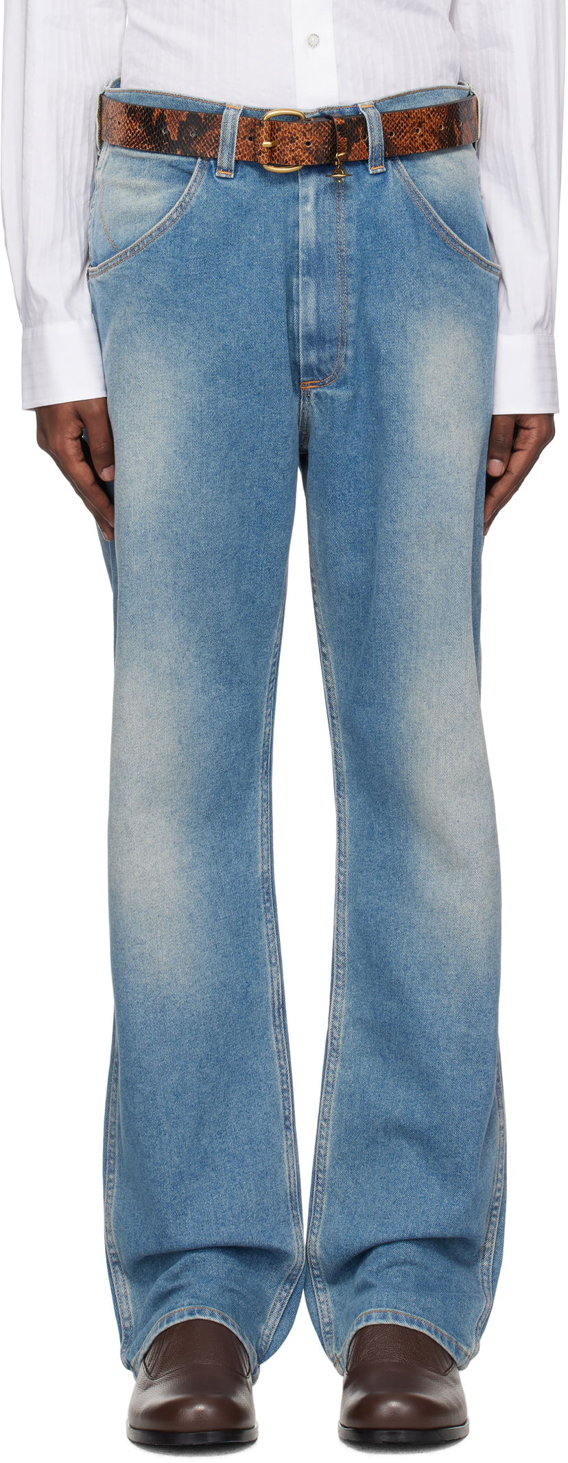 Джинси Vivienne Westwood Baggy Jeans Синій | 3902000P-W010G-