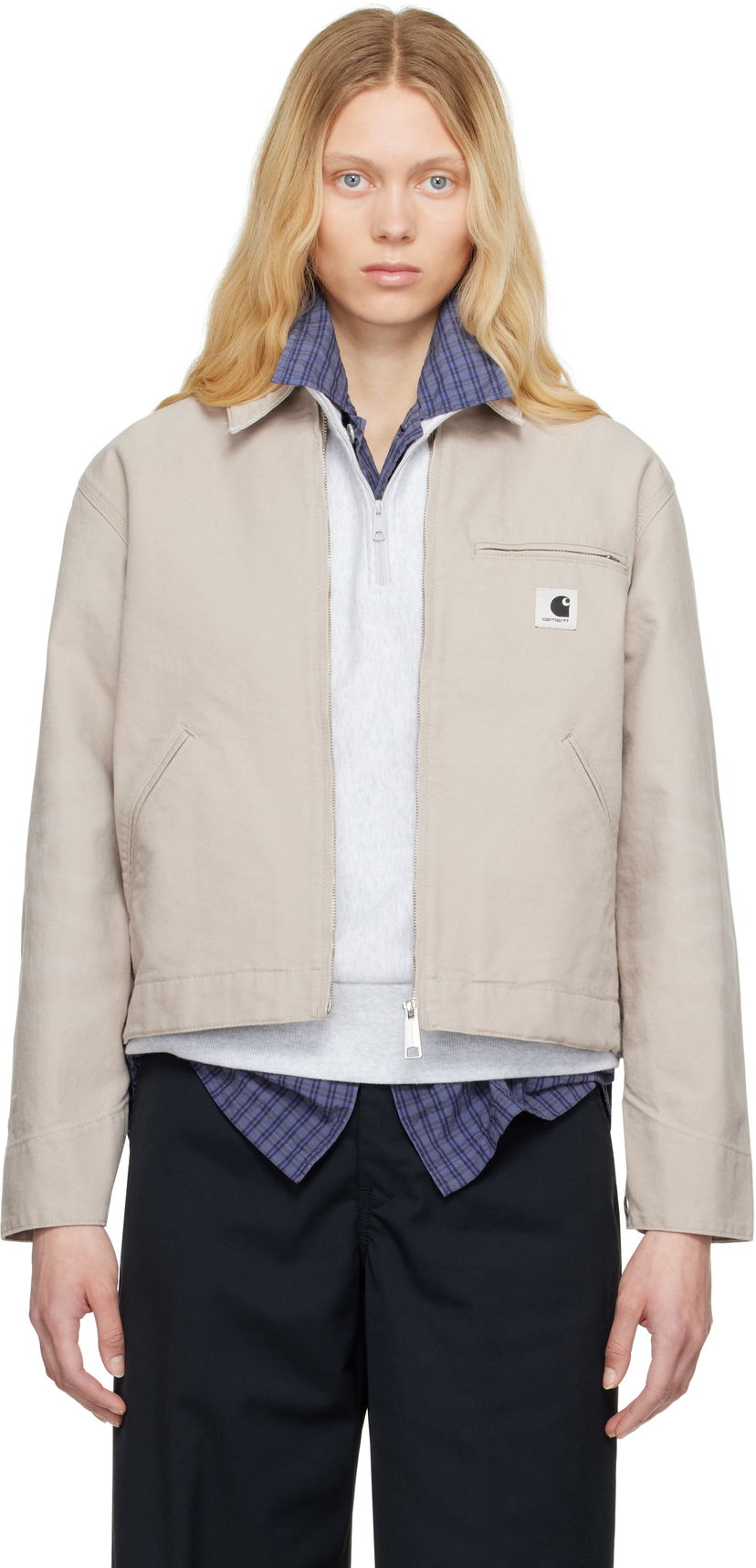 Куртка Carhartt WIP Carhartt WIP OG Detroit Jacket бежевий | I034879 2RF4O