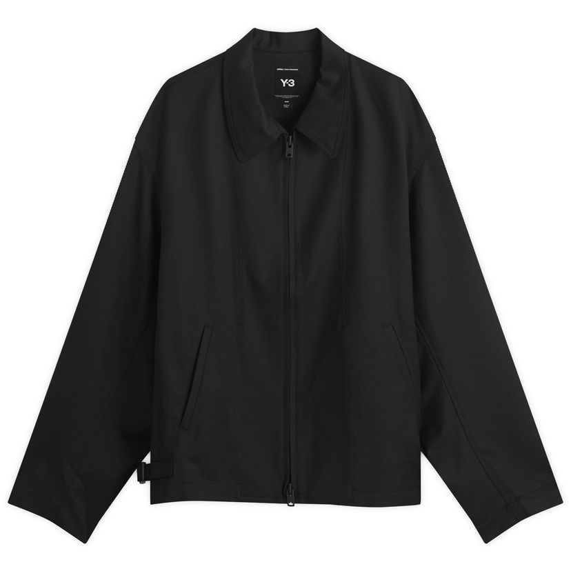 Куртка Y-3 Y-3 Zip Through Shirt Jacket, Size Large чорний | JZ0898