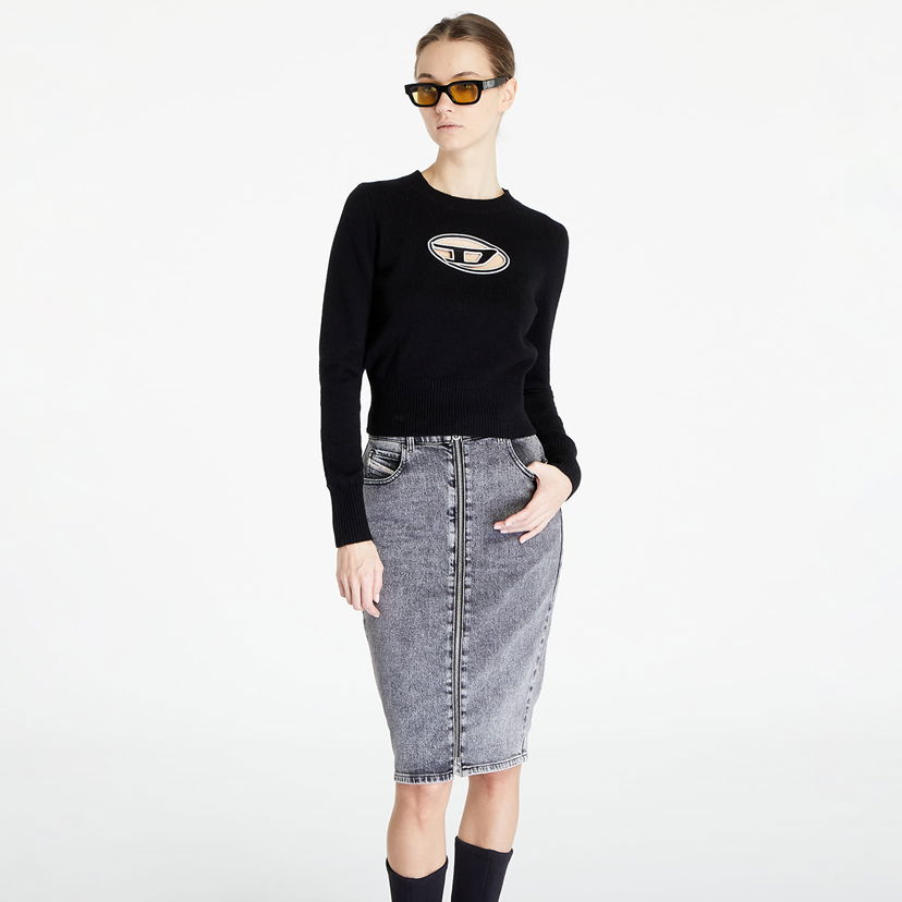 Cветр Diesel M-Areesa Knitwear Black чорний | A06712_0KCAE Black