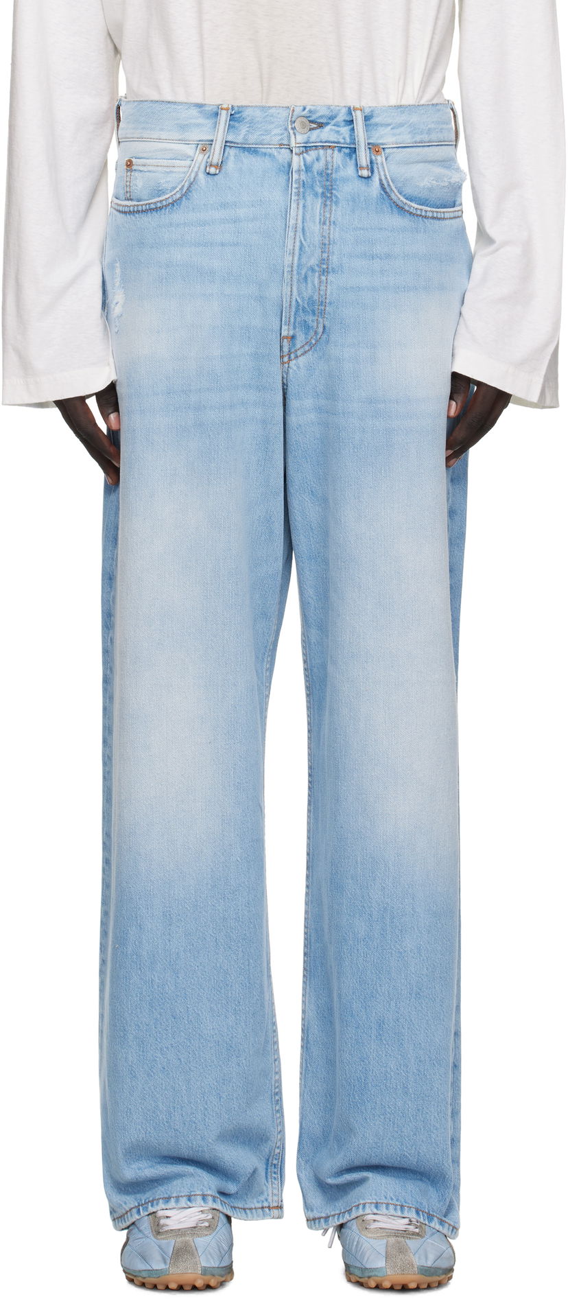 Джинси Acne Studios Acne Studios Loose Fit 1981 Jeans Синій | C00097-
