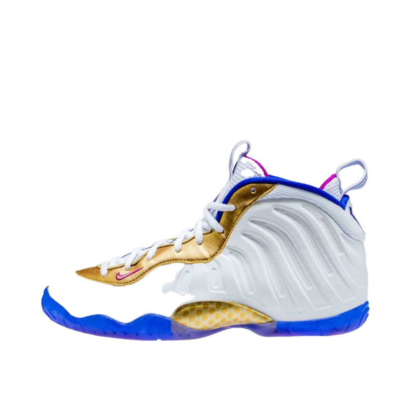 Кросівки та взуття Nike Air Foamposite One Peanut Butter & Jelly білий | 644791-103