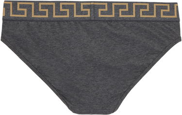 Боксери Versace Three-Pack Briefs With Greca Border Сірий | AU10327_1A10011, 2