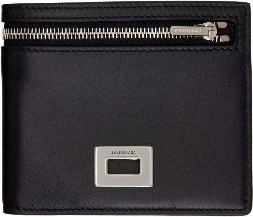 Гаманець Balenciaga Balenciaga Rodeo Square Folded Wallet чорний | 8225942ABLV