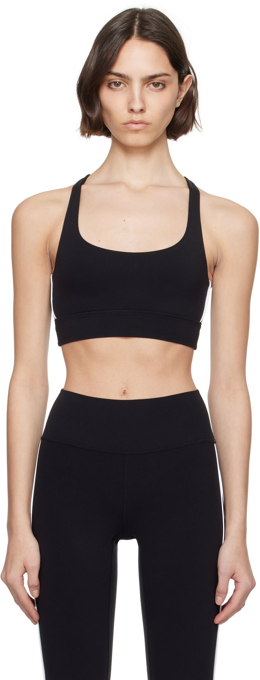 Бюстгальтер Sporty & Rich Sporty & Rich Bold Health Sports Bra чорний | TO058622324BA01