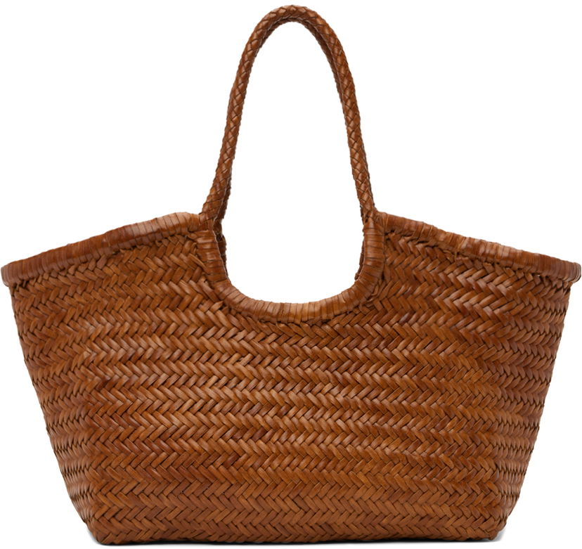 сумка-тоут Dragon Diffusion Brown Nantucket Big Tote Коричневий | 8822 NANTUCKET BASKET BIG