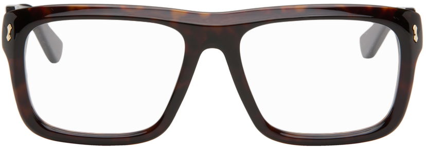 Одяг Gucci Square Glasses Коричневий | GG1462O-002