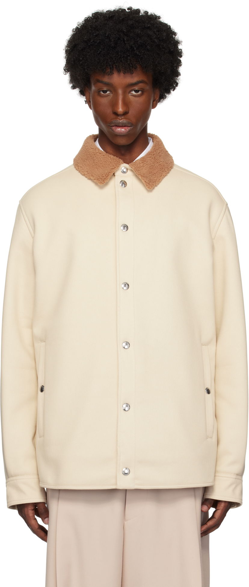 Вітровка Moncler Camica Jacket бежевий | J20912F000135980X