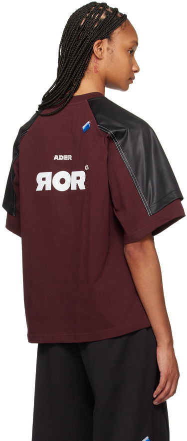 Футболка ADER ERROR Nolc Graphic T-Shirt Бордовий | BN01SSTS0101BU, 2