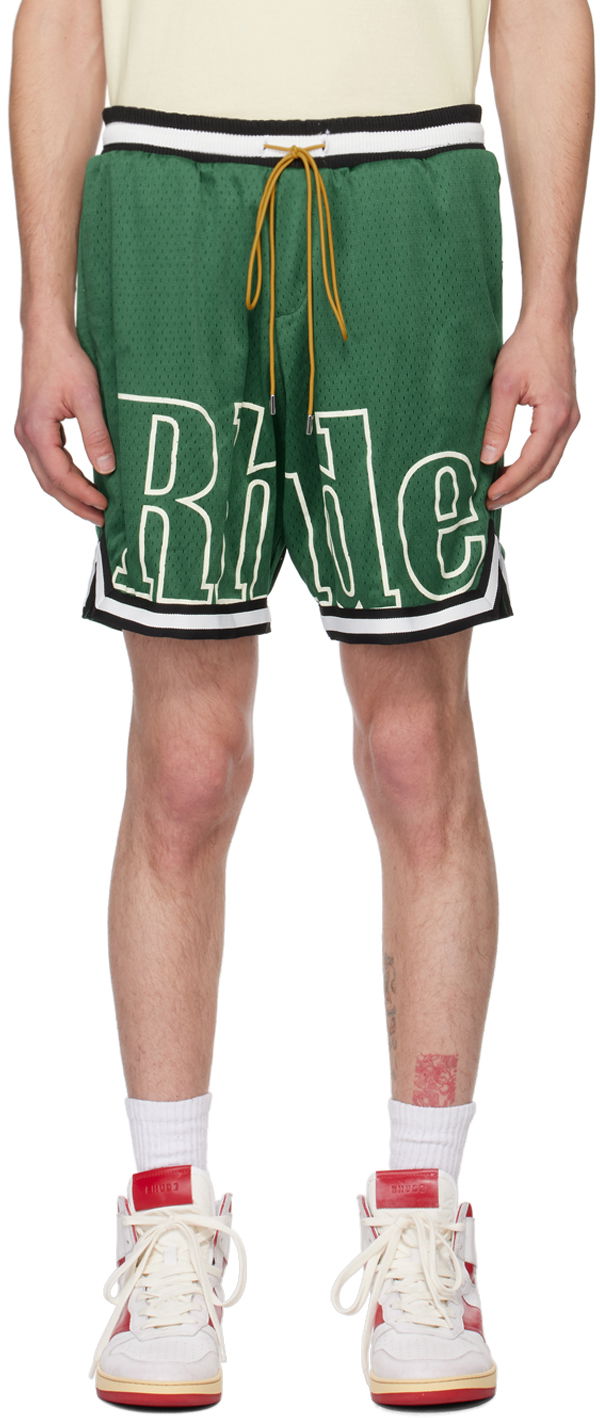 Шорти Rhude Court Shorts Зелений | RHPS24SH24827483
