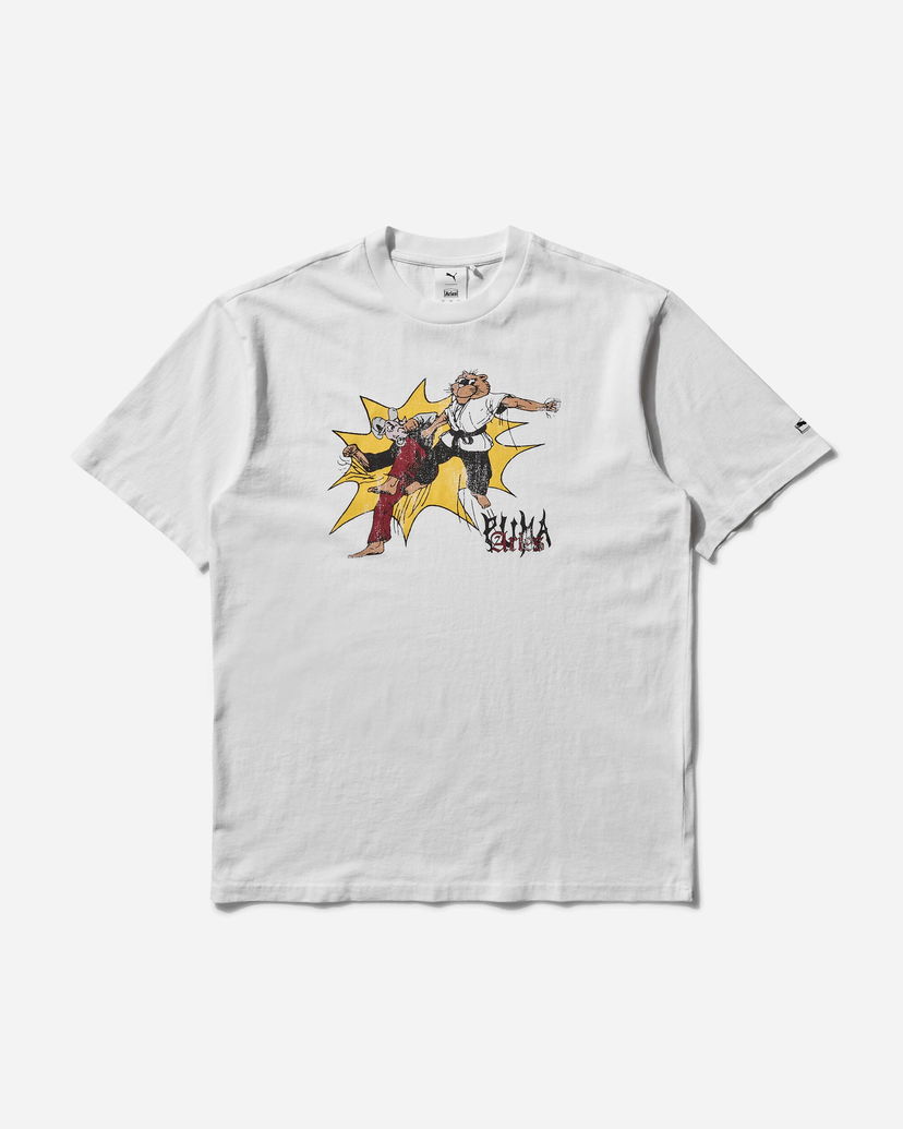 Футболка Puma Aries Graphic T-Shirt білий | 629495-02