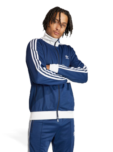 Куртка adidas Originals Adicolor Classics Beckenbauer Track Jacket темно-синій | IP0418