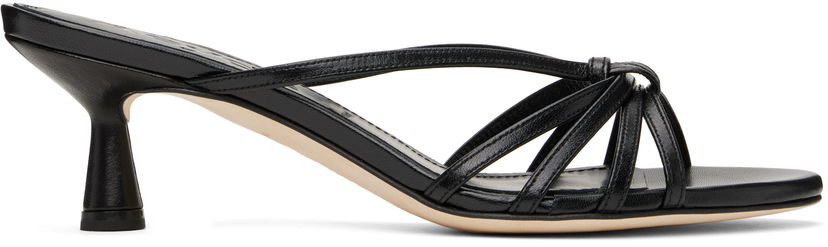Одяг Aeyde Aeyde Abby Leather Mules чорний | A11-HS-PRAR55ST141-SS25-800-007