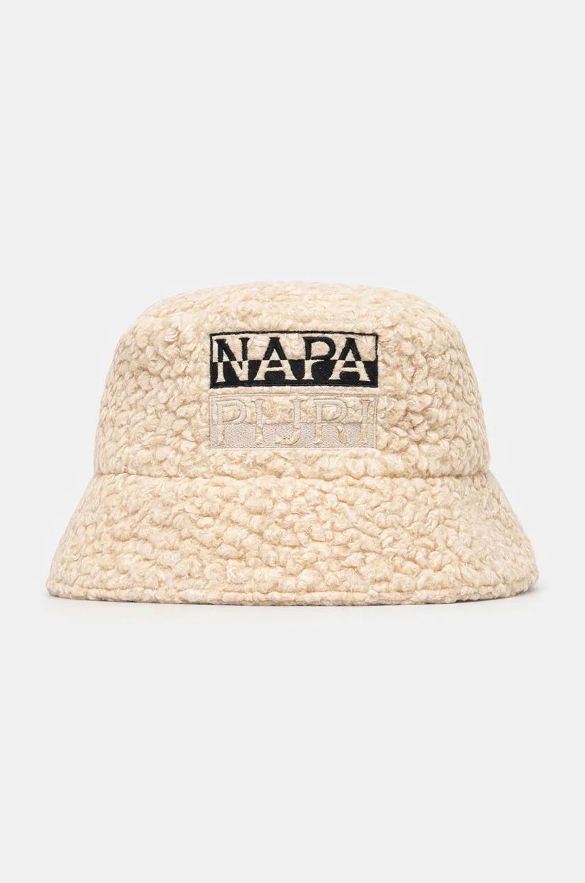 Капелюх Napapijri F-Tosh Cap бежевий | NP0A4I84N1J1