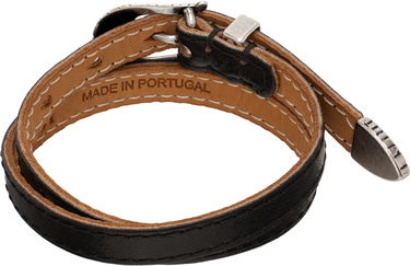 Браслет OUR LEGACY Cowboy Wrap Around Bracelet чорний | A4248CDB, 1