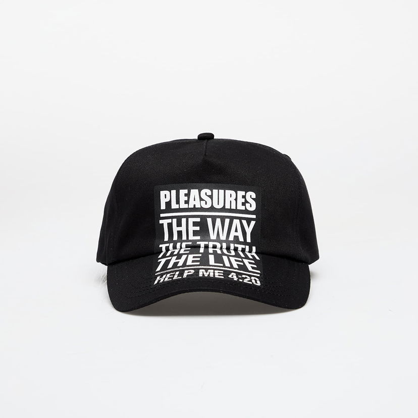 Кепка Pleasures PLEASURES Proverb Baseball Cap чорний | P25SU069 BLACK