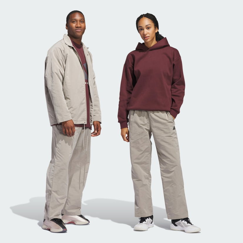 Світшоти adidas Performance Basketball Woven Pants Бордовий | JC7838