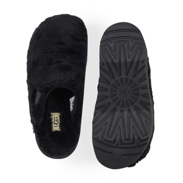 Кросівки та взуття UGG Fuzz Sugar Slide Noir чорний | 1135132-BLK, 1