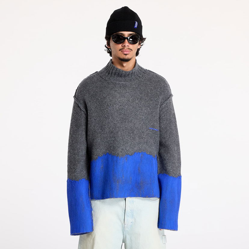 Cветр A-COLD-WALL* Saturate Knit High Neck Grey Slate Сірий | ACWMK171 Grey