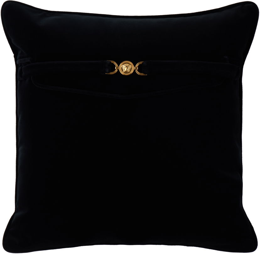 Домашній декор Versace Versace Medusa '95 Velvet Cushion, 45 cm чорний | ZCU454500_1A11960