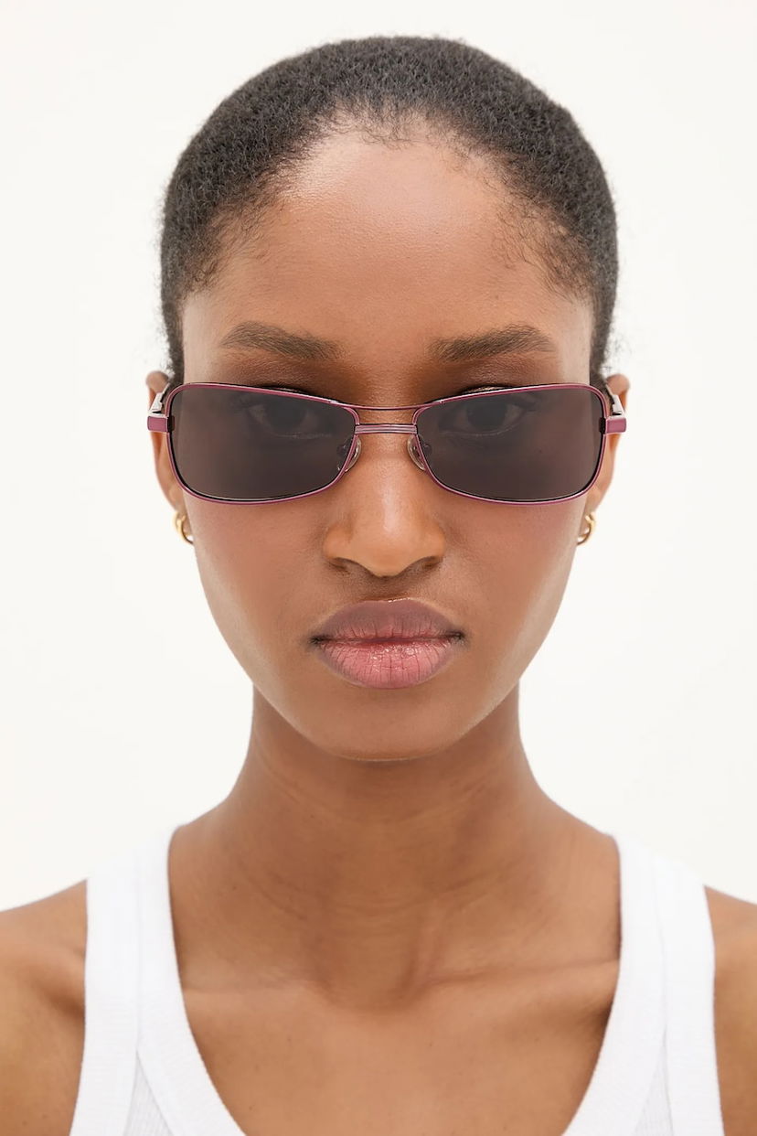 Сонцезахисні окуляри Jacquemus Jacquemus STATZIONE Sunglasses Фіолетовий | JAC118C2SUN