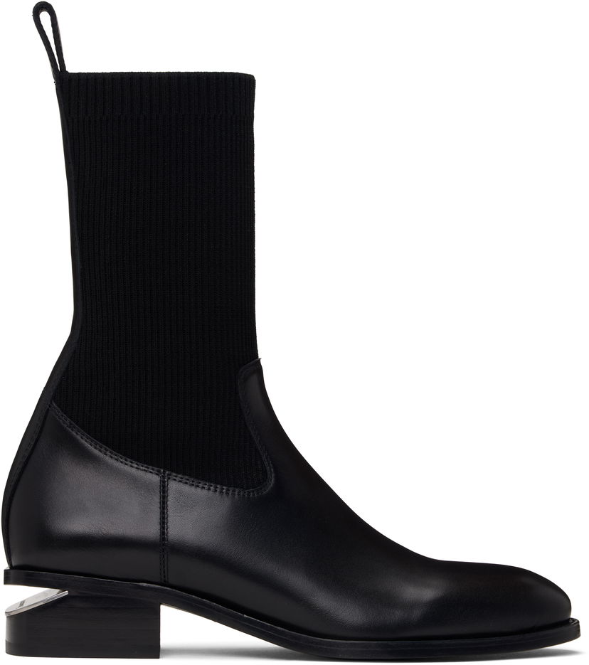 Кросівки та взуття Alexander Wang Alexander Wang Kane Sock Boots чорний | 30125B044