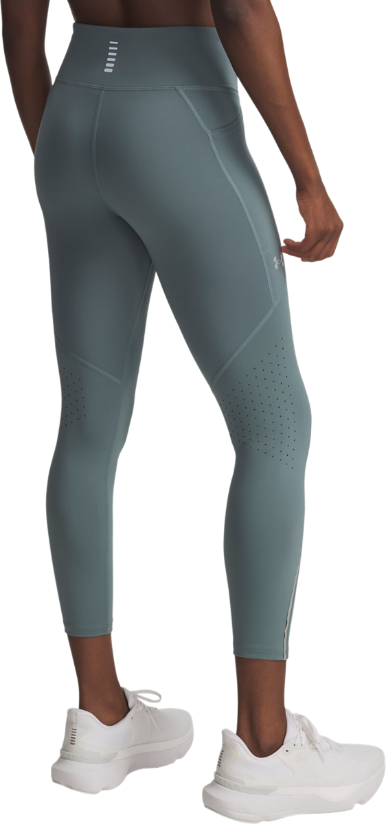 Легінси Under Armour Launch Ankle Tights with Perforated Panels and Reflective Detail Бірюзовий | 1369771-587, 1