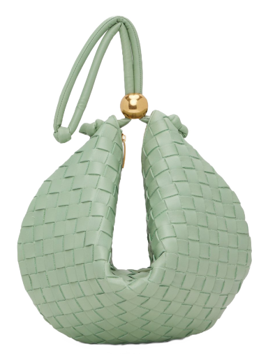 Сумочка Bottega Veneta Medium Turn Pouch Зелений | 701024 V1W51