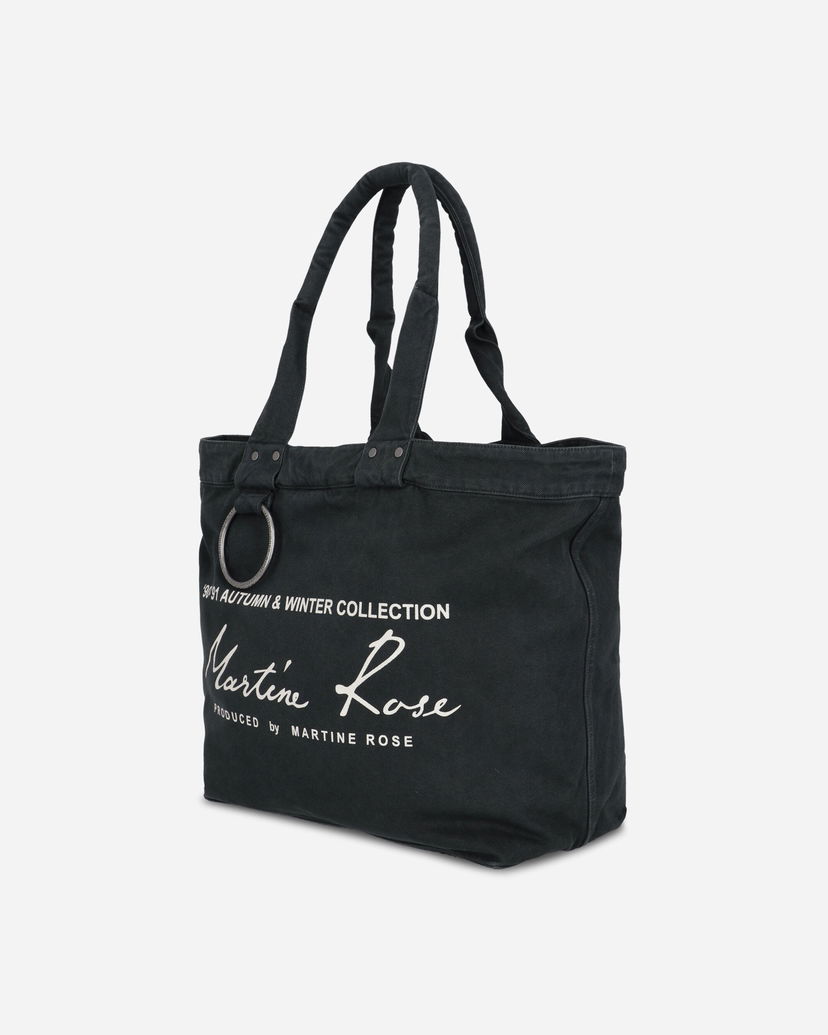 сумка-тоут Martine Rose Martine Rose Bondage Tote Bag чорний | 1207WP22414