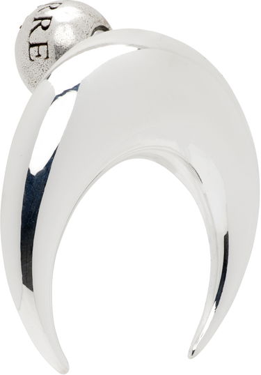 Сережки Marine Serre Regenerated Tin Moon Stud Earring Металік | UJW013ARMET0001, 1