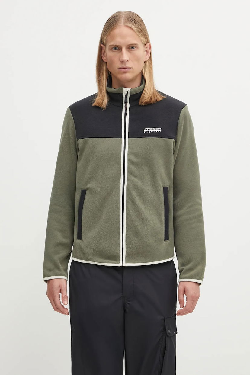 Світшоти Napapijri T-Dergana Patterned Full-Zip Fleece Jacket Різнокольоровий | NP0A88V1G0A1