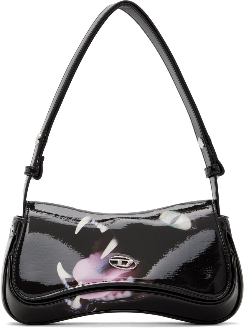 Сумочка Diesel Play Print Clutch Bag чорний | X10202 P6019