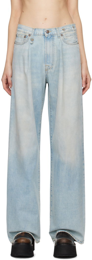Джинси R13 R13 Damon Pleated Jeans Синій | R13W3147-897A, 0