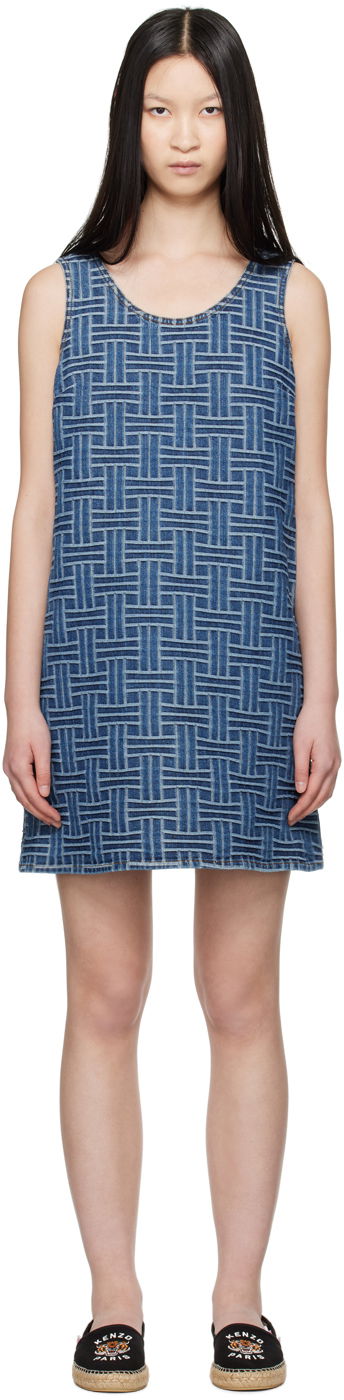 плаття KENZO Blue Paris Three Hole Бірюзовий | FE62DR2516J3