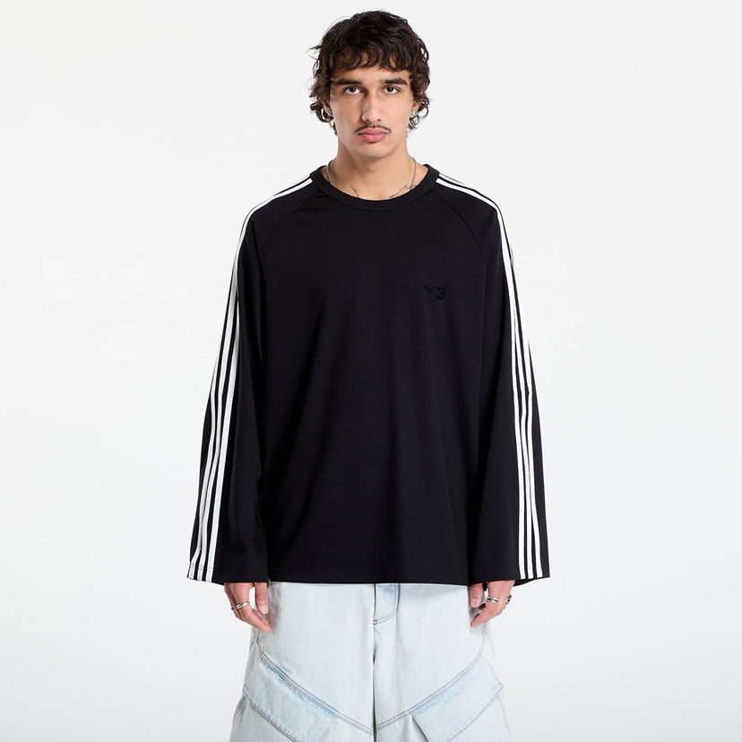 Футболка Y-3 Y-3 Wire Long Sleeve T-Shirt чорний | JW7351