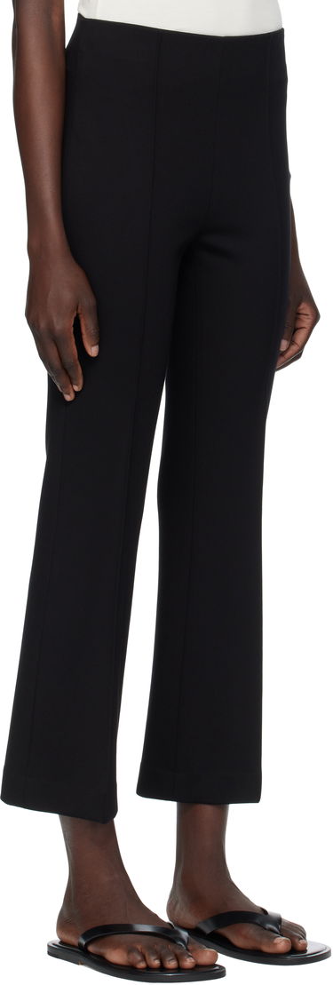 Штани rag & bone Rag & Bone Irina Ponte Slim Fit Kick Flare Trousers чорний | WAC25S7003D803, 4