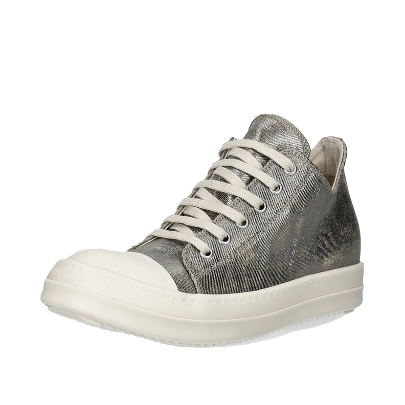 Кросівки та взуття Rick Owens Rick Owens DRKSHDW Low Sneaks Металік | DS02E7802.DPF