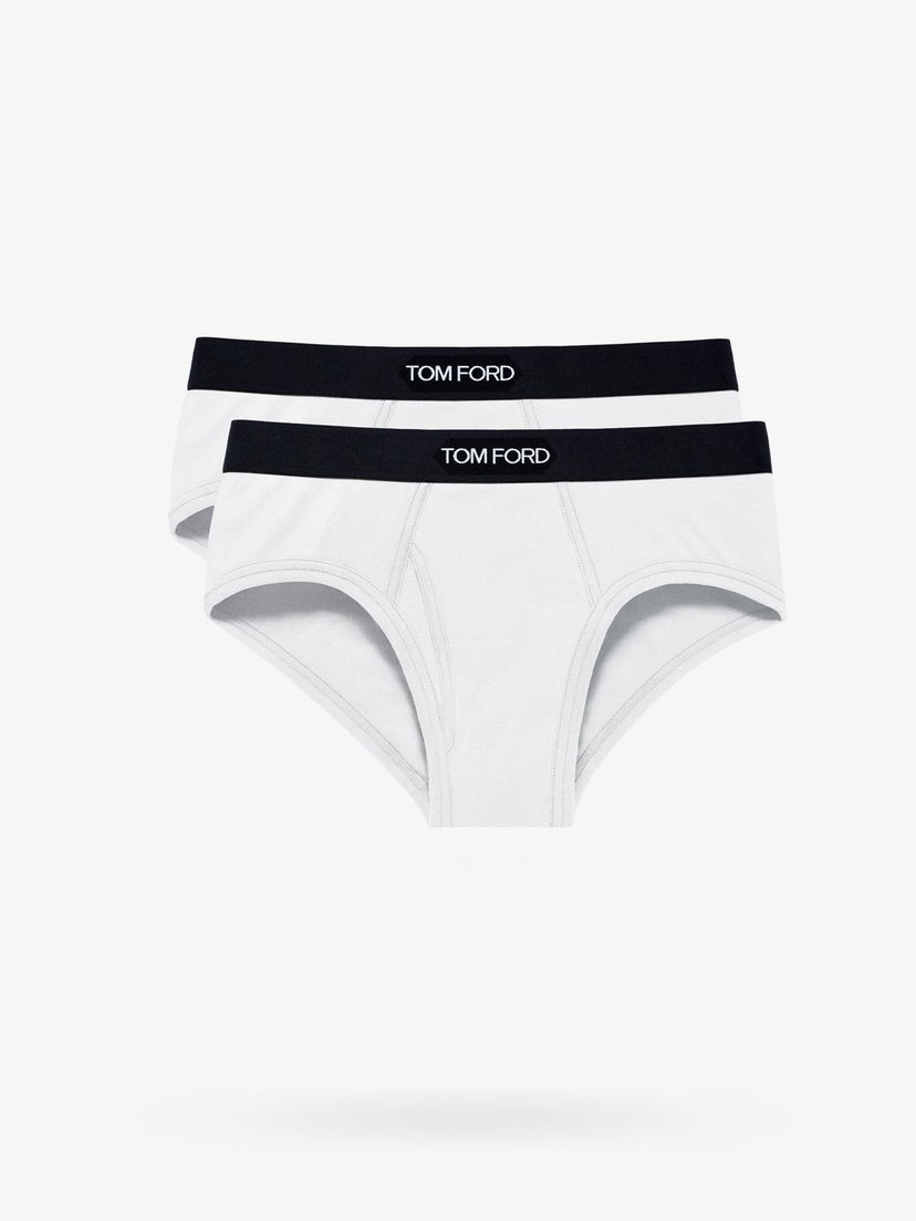 Боксери Tom Ford TOM FORD Men's Underwear Briefs 2-Pack білий | T4XC11040100