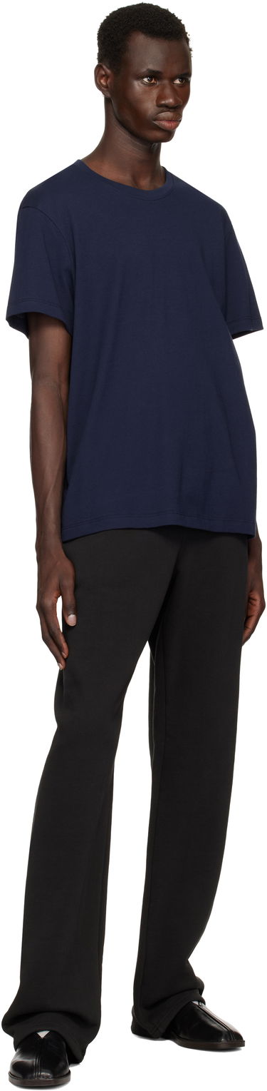 Футболка SKIMS SKIMS Cotton Classic T-Shirt темно-синій | TP-TSH-5701M-NAVY, 3
