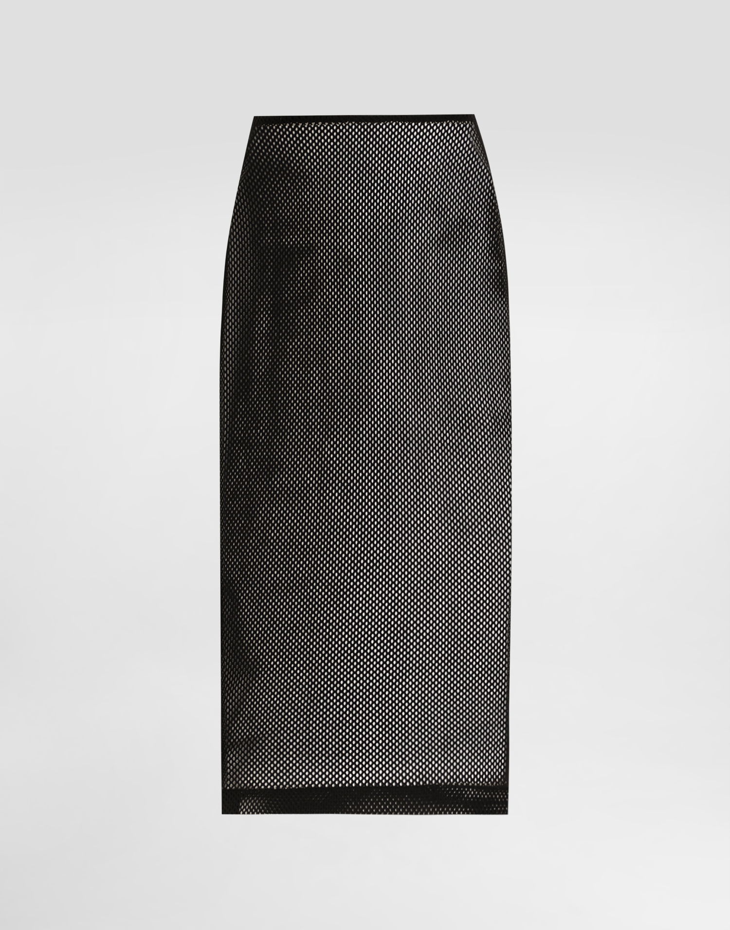 Спідниця Dolce & Gabbana Dolce & Gabbana Mesh Calf-Length Skirt чорний | F4CT6TFLREPN0000, 0