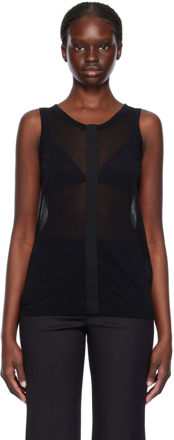Безрукавка Helmut Lang Helmut Lang Two-Way Tank Top чорний | O02HW510