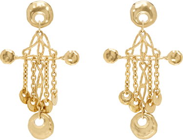 Сережки CHLOÉ Chloé 'The Chloé Eclectic' Gold-Tone Drop Earrings Металік | CHC25SFE13CB7, 0