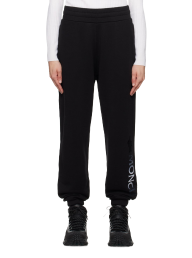 Штани Moncler Flocked Lounge чорний | I20938H00013809KR