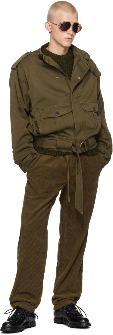 Куртка ISABEL MARANT Isabel Marant Tomei Military Style Jacket Зелений | VE0414HA-B4C03H, 3